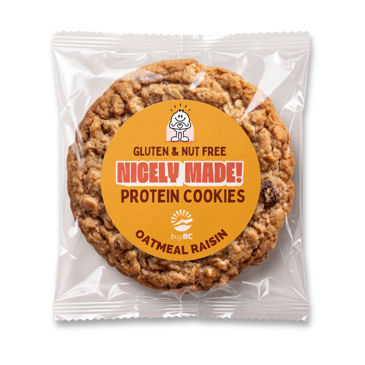 Oatmeal Raisin Protein Cookies