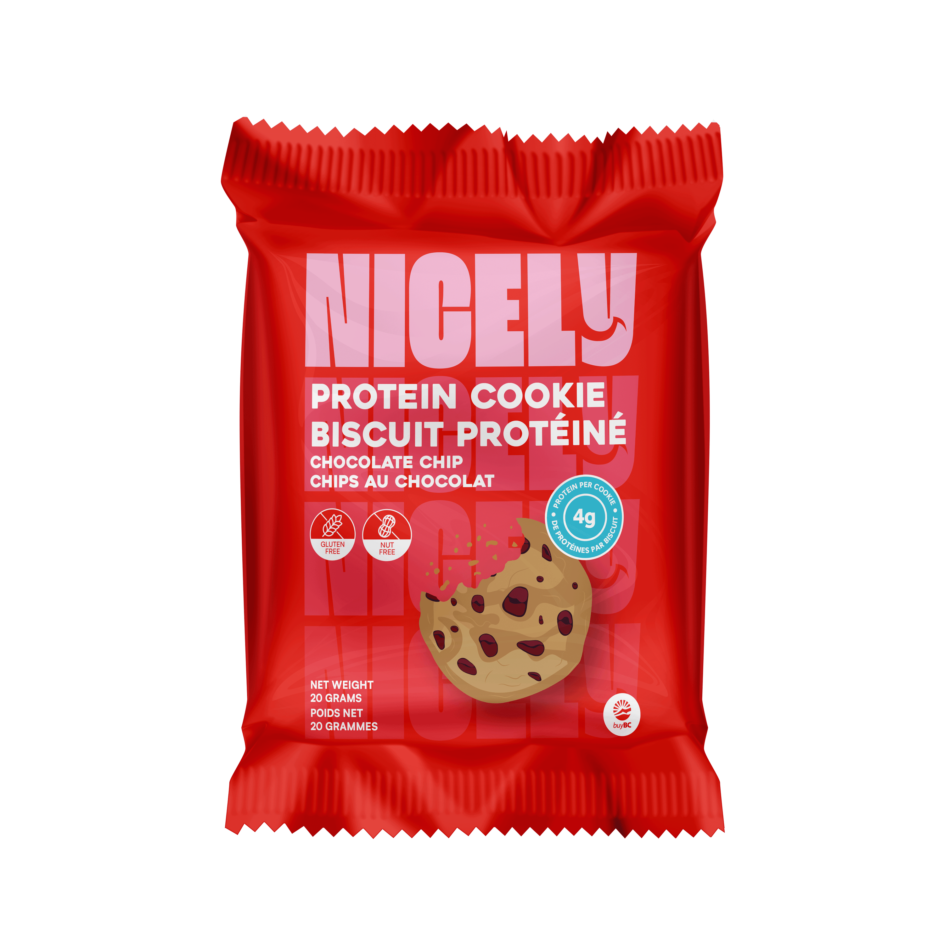 Chocolate Chip  Mini Protein Cookies - 20 Gram