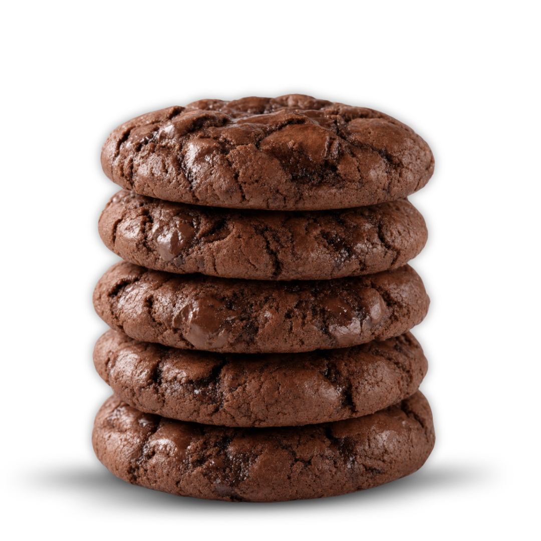 Double Chocolate Protein Cookies
